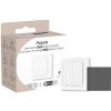Aqara Smart Home Dvojvypínač (4x tl.,2 kanály) s 2x relé H2 EU,Zigbee a Thread WS-K08D Aqara Smart Home Dvojvypínač (4x tl.,2 kanály) s 2x relé H2 EU,Zigbee a Thread WS-K08D