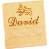 Froté uterák prúžok s výšivkou mena a znamenia zverokruhu - 50x100 cm Froté uterák prúžok s výšivkou mena a znamenia zverokruhu - 50x100 cm
