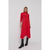 Šaty Liviana Conti červená farba, midi, áčkový strih F2SS68 34