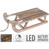 Vianočné dekorácie sane s LED osvetlením 50 x 24 x 16,5 cm Vianočné dekorácie sane s LED osvetlením 50 x 24 x 16,5 cm