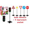 JOKO Dopravná SADA 2v1 Semafór pre deti so zvukom a svetlom 72cm + dopravné značky 5ks 80cm JOKO Dopravná SADA 2v1 Semafór pre deti so zvukom a svetlom 72cm + dopravné značky 5ks 80cm