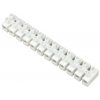 PAWBOL Svorkovnica / čokoládka skrutková, 2.5mm2, 400V, 24A, 12 pólov, biela PAWBOL Svorkovnica / čokoládka skrutková, 2.5mm2, 400V, 24A, 12 pólov, biela