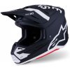 ALPINESTARS prilba SM7 DASHER čierna/biela/matná 2026 - S ALPINESTARS prilba SM7 DASHER čierna/biela/matná 2026 - S