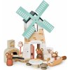 Drevený veterný mlyn s myškami Tender Leaf Penny Windmill uni Drevený veterný mlyn s myškami Tender Leaf Penny Windmill uni