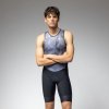 ALÉ TRIATHLON TRIPLE kombinéza pánska sivá čierna