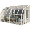 Rion Plastová zimná záhrada Sun Room 46 biela 384 x 258 cm Rion Plastová zimná záhrada Sun Room 46 biela 384 x 258 cm