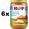 HiPP BIO Kuskus se zeleninou a kuřecím masem od 8. měsíce 6 x 220 g HiPP BIO Kuskus se zeleninou a kuřecím masem od 8. měsíce 6 x 220 g