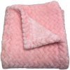 Italbaby plyšová deka 67x73cm ružová Italbaby plyšová deka 67x73cm ružová
