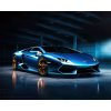 ZUTY Obrazy na stenu - Modré Lamborghini Rámovanie: bez rámu a bez vypnutia plátna, Rozmer: 80x100 cm ZUTY Obrazy na stenu - Modré Lamborghini Rámovanie: bez rámu a bez vypnutia plátna, Rozmer: 80x100 cm