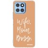 Picasee silikónový prehľadný obal pre Honor X8 5G - Boss Mama Picasee silikónový prehľadný obal pre Honor X8 5G - Boss Mama