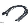 Akasa kabel FLEXA FP5, 5x 4pin PWM/ 45cm AK-CBFA03-45