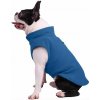 Fleece mikina pro psa s poutkem Velikost: S, Barva: Modrá Fleece mikina pro psa s poutkem Velikost: S, Barva: Modrá