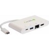 TECHLY 102086 USB-C 3.1 multiport adapter -> 4K HDMI/Gigabit RJ45/USB-A/USB-C white TECHLY 102086 USB-C 3.1 multiport adapter -> 4K HDMI/Gigabit RJ45/USB-A/USB-C white