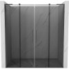 Mexen Velar L Duo, posuvné sprchové dvere do otvoru 180 cm, 8mm šedé sklo, grafit brúsený, 871-180-003-42-66 Mexen Velar L Duo, posuvné sprchové dvere do otvoru 180 cm, 8mm šedé sklo, grafit brúsený, 871-180-003-42-66