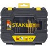 Stanley Príslušenstvo - 31-dielna súprava vrtákov, skrutkovacích bitov a nástrčných hlavíc STA88550-XJ Stanley Príslušenstvo - 31-dielna súprava vrtákov, skrutkovacích bitov a nástrčných hlavíc STA88550-XJ
