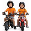 Detské bavlnené tričko Tanec Slnka - deti na motorke Farba: Oranžová, Veľkosť: 3/4 Detské bavlnené tričko Tanec Slnka - deti na motorke Farba: Oranžová, Veľkosť: 3/4