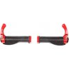 Merco Horn gripy na bicykel červená Merco Horn gripy na bicykel červená