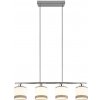 Závěsná lampa Reality Davos, 4 žárovky, chrom, 75 cm x 12 cm Závěsná lampa Reality Davos, 4 žárovky, chrom, 75 cm x 12 cm