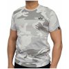 Alpha Industries Basic T Small logo Camo tričko pánske white camo šedý maskáč