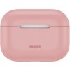 BASEUS super tenký silikónový obal Apple Airpods Pro, ružový BASEUS super tenký silikónový obal Apple Airpods Pro, ružový
