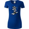 Ski kostra - Dámske tričko z organickej bavlny Origin (GOTS) - 2XL ( Kráľovská modrá ) Ski kostra - Dámske tričko z organickej bavlny Origin (GOTS) - 2XL ( Kráľovská modrá )