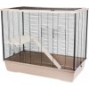 INTERZOO Freddie + Wood Eko Klietka pre hlodavce 100 cm Mocca INTERZOO Freddie + Wood Eko Klietka pre hlodavce 100 cm Mocca