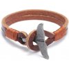 Gaira® Kožený náramok Plutva veľryby 3207, Farba kože hnedá Gaira® Kožený náramok Plutva veľryby 3207, Farba kože hnedá
