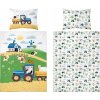 Detská posteľná bielizeň súprava bavlna 100x135 farma traktor zvieratá Detexpol Detská posteľná bielizeň súprava bavlna 100x135 farma traktor zvieratá Detexpol