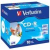 VERBATIM CD-R Printable 700MB 52x jewel case (bal=10ks) 43325 VERBATIM CD-R Printable 700MB 52x jewel case (bal=10ks) 43325