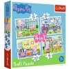 Trefl Puzzle Peppa Pig - Spomienky na prázdniny 4v1 (12,15,20,24 dielikov) Trefl Puzzle Peppa Pig - Spomienky na prázdniny 4v1 (12,15,20,24 dielikov)