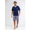 Pánské pyžamo 475 granát