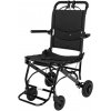 Transportný invalidný vozík pre asistovaný pohyb - čierny, skladací – 136 kg Transportný invalidný vozík pre asistovaný pohyb - čierny, skladací – 136 kg