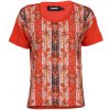 Desigual Tričká s krátkym rukávom LOMBOK Červená Desigual Tričká s krátkym rukávom LOMBOK Červená