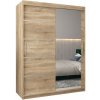 Šatníková skriňa Alyxia II 150 - dub sonoma Šatníková skriňa Alyxia II 150 - dub sonoma