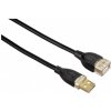 Hama 78448 USB 2.0 A-A predlžovací, 1,8m, černý