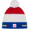 Pánska zimná čiapka Eisbär Star Pompon MÜ SA Lapis/White/Ketchup Pánska zimná čiapka Eisbär Star Pompon MÜ SA Lapis/White/Ketchup