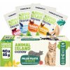 Vlhké Krmivo Animal Island 40x85g Hovädzie Kuracie Vlhké Krmivo Animal Island 40x85g Hovädzie Kuracie