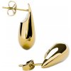 Furiosa Pozlátené náušnice Teardrop Little Drip SE-LITTLEDRIP-G Furiosa Pozlátené náušnice Teardrop Little Drip SE-LITTLEDRIP-G