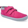 Barefoot kotníková obuv Be Lenka Play Dark Pink