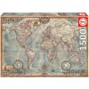 Educa Puzzle Politická mapa sveta 1 500 dielov 16005 farebné Educa Puzzle Politická mapa sveta 1 500 dielov 16005 farebné