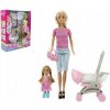 Súprava kĺbových bábik Teddies Anlily s dcérkou a kočíkom + plastové príslušenstvo Súprava kĺbových bábik Teddies Anlily s dcérkou a kočíkom + plastové príslušenstvo