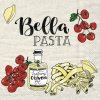 IHR - Servítky 33x33cm Bella Pasta IHR - Servítky 33x33cm Bella Pasta