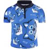 Force WOLFIE KID modrý detský cyklistický dres - modrý 90 Force WOLFIE KID modrý detský cyklistický dres - modrý 90