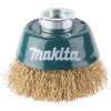 Makita D-39746 hrncová kefa mosadzný drôt vlnitý 60mm M14