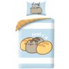Halantex · Posteľné obliečky z mikrovlákna Pusheen - motív Loaf - 70 x 90 cm + 140 x 200 cm Halantex · Posteľné obliečky z mikrovlákna Pusheen - motív Loaf - 70 x 90 cm + 140 x 200 cm