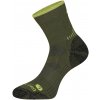 Antibakteriálne ponožky z merino vlny ALPINE PRO KEROWE zelená M Antibakteriálne ponožky z merino vlny ALPINE PRO KEROWE zelená M