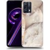 Picasee silikónový prehľadný obal pre Realme 9 Pro 5G - Cream marble Picasee silikónový prehľadný obal pre Realme 9 Pro 5G - Cream marble