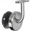 držiak madla na stenu s krytkou kotviacej platne, na trubku ø 42.4mm, brúsená nerez K320 /AISI304 držiak madla na stenu s krytkou kotviacej platne, na trubku ø 42.4mm, brúsená nerez K320 /AISI304