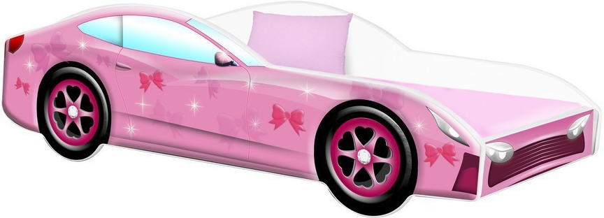 Amila Cars ružová s matrací