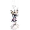 Nefertitis Anjel a vejár Feng Shui záves do okna z kovu a krištáľu NF24204 - cca 35 cm Nefertitis Anjel a vejár Feng Shui záves do okna z kovu a krištáľu NF24204 - cca 35 cm